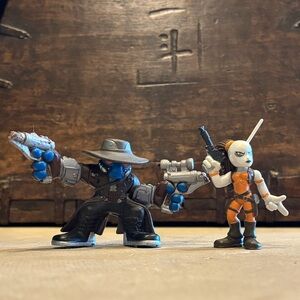 Cad Bane & Aurra Sing Star Wars Galactic Heroes Hasbro 2009